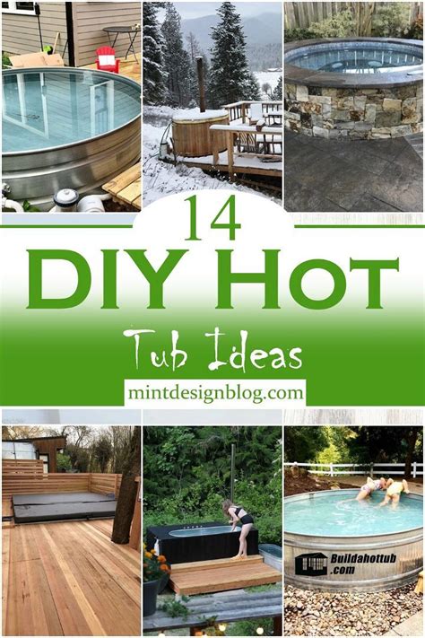 14 diy hot tub ideas for winter baths – Artofit