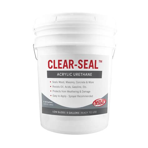 Seal Krete Gal Satin Clear Seal Concrete Protective Sealer