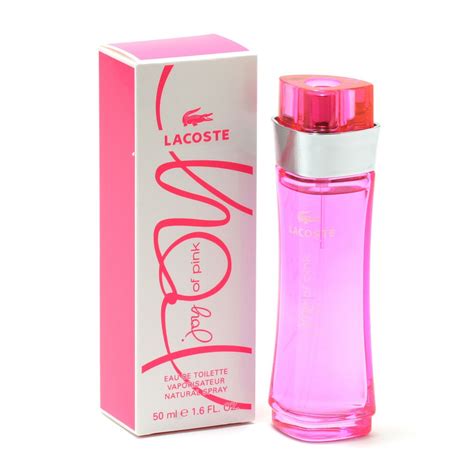 Lacoste Joy Of Pink Eau De Toilette Spray 90ml Parfum Drops