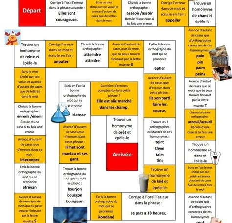 Un Jeu De Loie Orthographique FLE C Oc