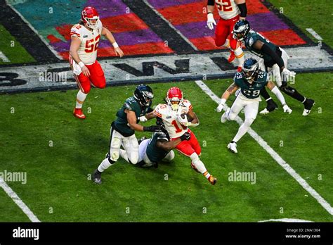 Kansas City Chiefs Running Back 10 Isiah Pacheco Runs The Ball During