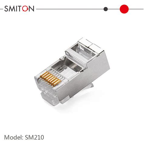 Shielded Ftp Cat Connector Cat Rj Plug Connector Ftp Shield Rj