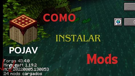 COMO INSTALAR MODS EN POJAV LAUNCHER 2024 YouTube