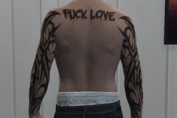 Custom Male Tattoo Fivem SP GTA5 Mods