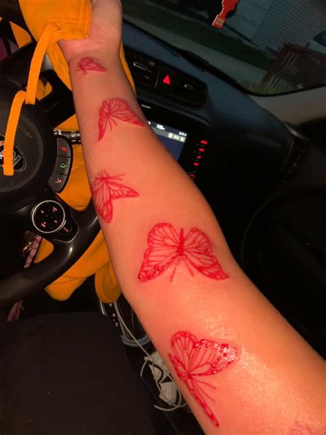 Red Ink Tattoos Girly Tattoos Mini Tattoos Cute Tattoos Small