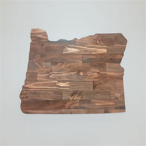 Oregon Wood Sign Wall Art Streetwood Design