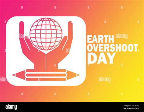 Earth overshoot day Stock Vector Images - Alamy