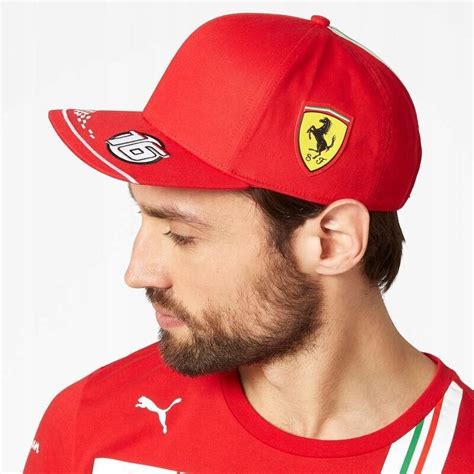 Czapka Scuderia Ferrari F1 Charles Leclerc 2021 Ceny I Opinie Ceneo Pl