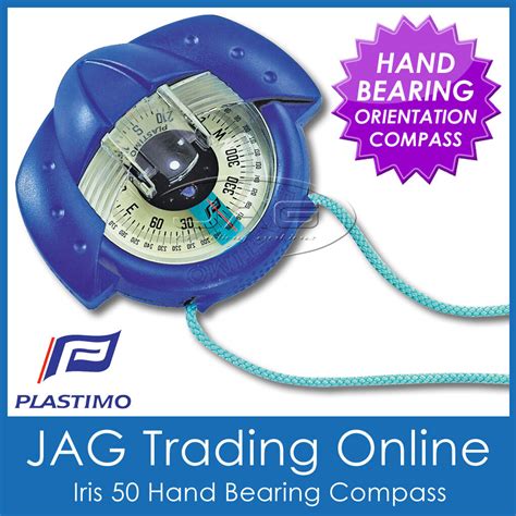 Plastimo Iris 50 Blue Hand Bearing Compass Marinehikingscoutorienteering Ebay