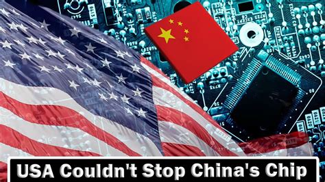 The Us Couldnt Stop Chinas Chip Development And The Three Year Chip Sanctions Finally Failed