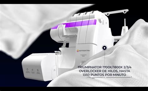 Tagliacuci Overlock Effektiv Triumphator X Macchina Da Cucire