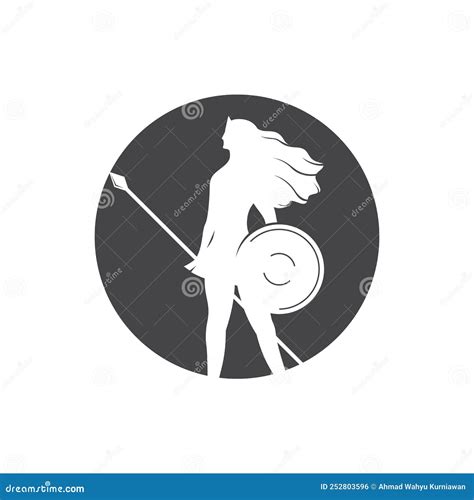 Athena Logo Vector Stock Vector Illustration Of Armor 252803596