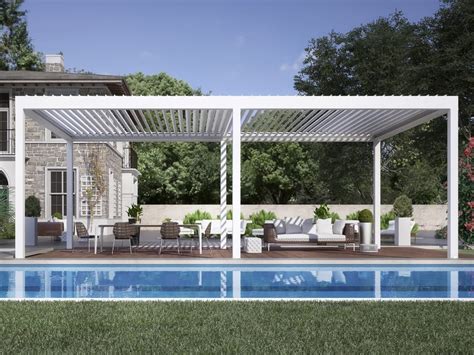 Pergola Bioclimatica Con Lame Orientabili BIOAIR AU By DIRELLO