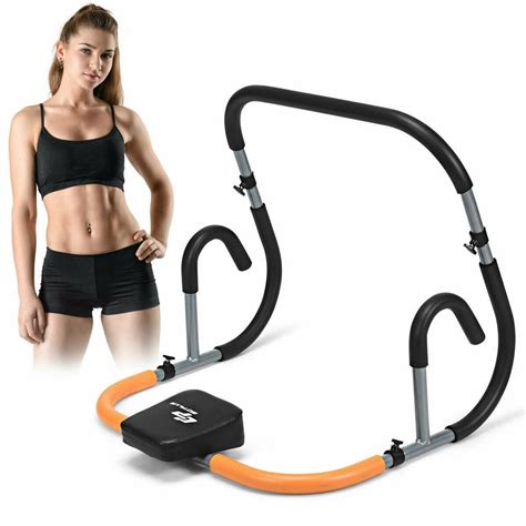 Ab Fitness Crunch Abdominal Exercise Workout Machine for Glider Roller ...