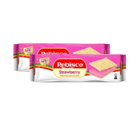 Rebisco Sandwich Strawberry 32g X 10 Pack Of 2 Lazada Ph