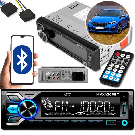 RADIO SAMOCHODOWE BLUETOOTH USB AUX SD PILOT 1DIN Sklep Opinie Cena