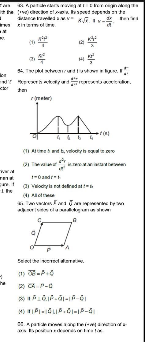 Two Vectors P And Q Are Represented By Two Adjacent Sides Of A Parallelo