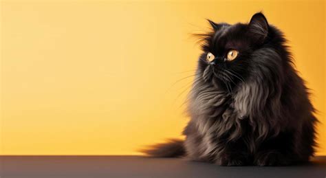 Black Persian Cat Wallpaper