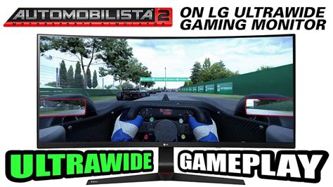 Automobilista On Lg Ultrawide Gaming Monitor Youtube