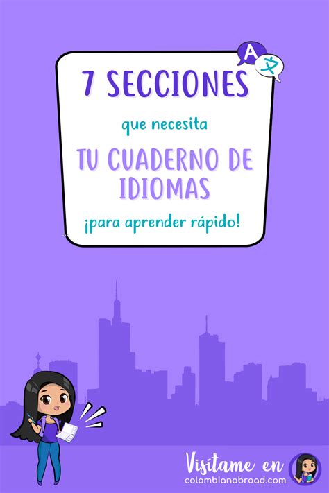 C Mo Organizar Tu Cuaderno De Idiomas Colombian Abroad Learn A New