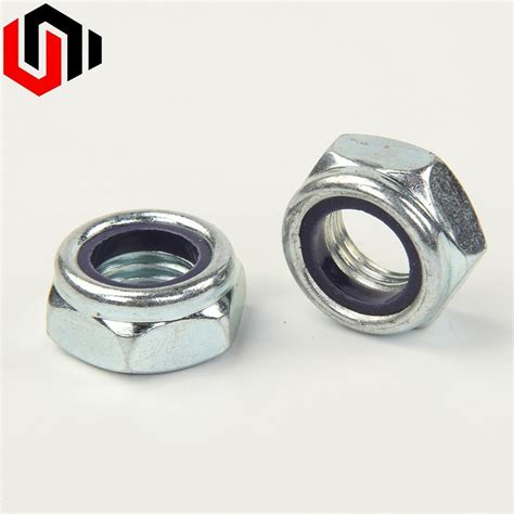 Prevailing Torque Type Hexagon Thin Nuts Nylon Lock Nut China Hex