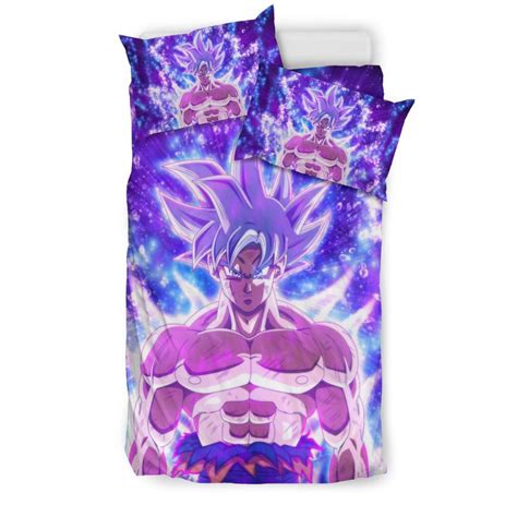 Goku Mastered Ultra Instinct Bedding Set Duvet Cover And Pillowcase Set