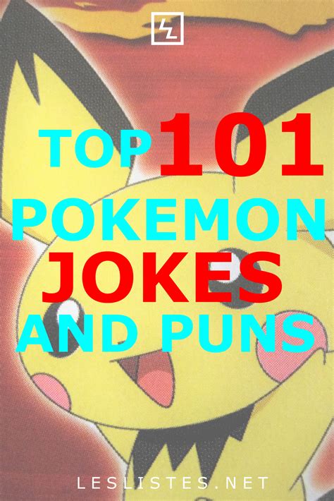 Top 101 Pokemon Jokes And Puns That Will Make You Lol Artofit