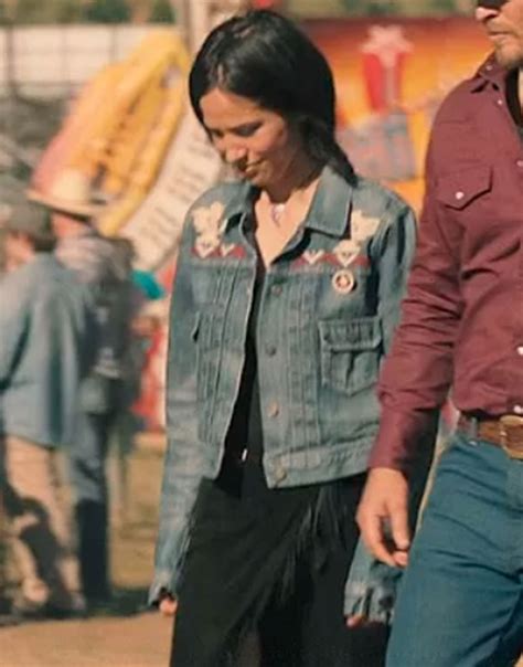 Yellowstone S05 Kelsey Asbille Denim Jacket Ultimate Jacket