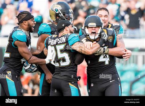 Jacksonville Fl Usa 12th Nov 2017 Jacksonville Jaguars Kicker Josh