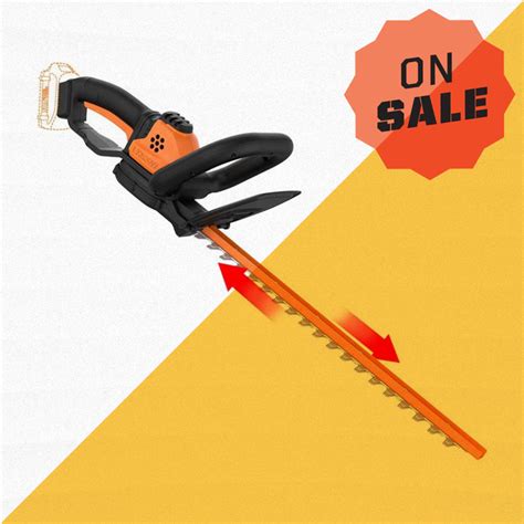 Manicure Your Yard: Amazon Has This Worx Hedge Trimmer for 20% Off