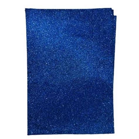 A4 Blue Glitter Paper Sheet For Craft 10 At ₹ 50pack In Nabha Id