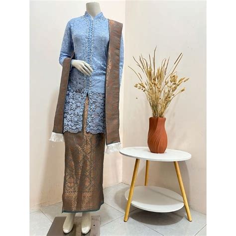 Jual Set Kebaya Komplit Mewah Set Kebaya Payet Setelan Kebaya