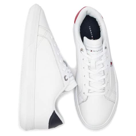 Sneakers Tommy Hilfiger Essential Leather Cupsole Fm Fm White