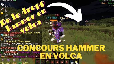 On Dropp Une Personne Hammer Volca Sur Senacraft Base Tour