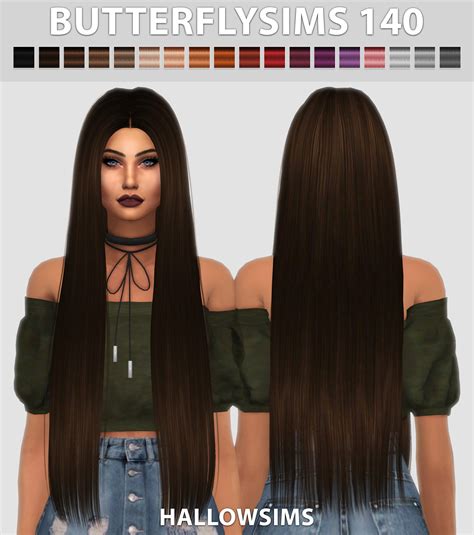 Sims 4 Female Long Hair Cc Sandy Blonde Arearet