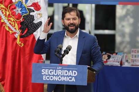 Gabriel Boric Promulga Ley De Medidas De Seguridad Econ Mica