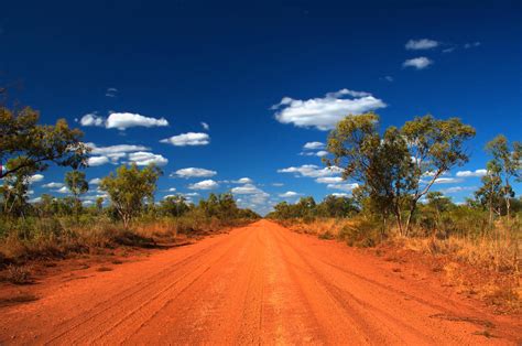 Download Australian Outback Dirt Road Wallpaper | Wallpapers.com