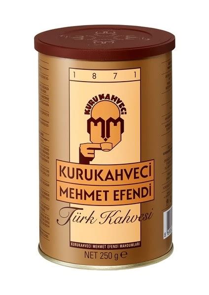 Kurukahveci Mehmet Efendi Deneme Paketi 250 gr Teneke Türk Fiyatı