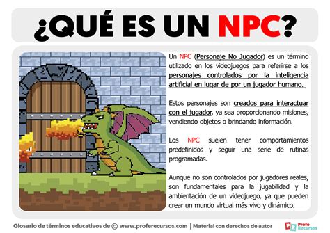 Qu Es Un Npc