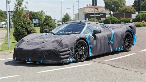 2025 Ferrari F250 Twin Turbo V6 Hybrid Hypercar Spied Testing With