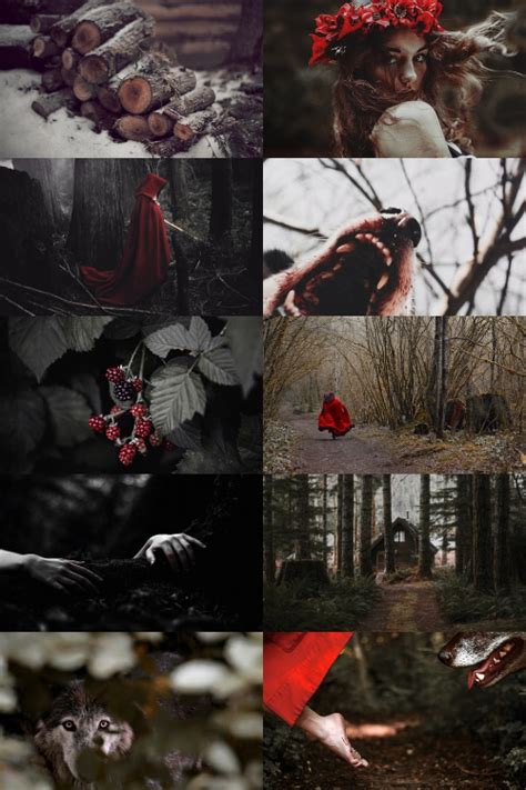 Red Riding Hood Aesthetic Requested By Anon Oh Granny What Big