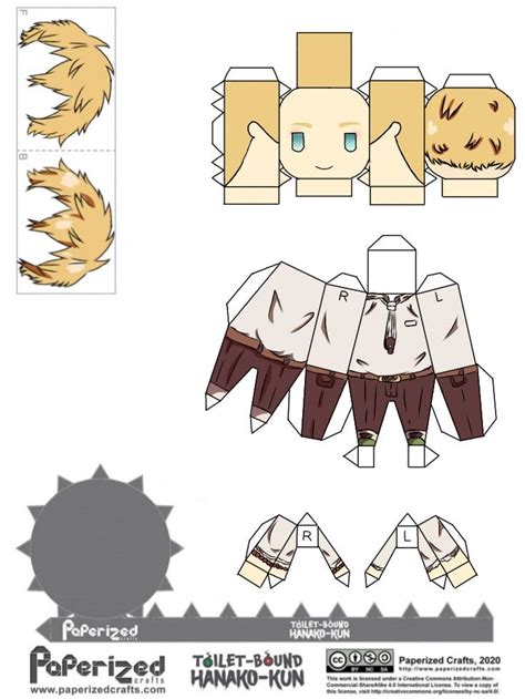 Teru Minamoto Paper Craft Mu Equitos Kawaii Artesan As De Anime