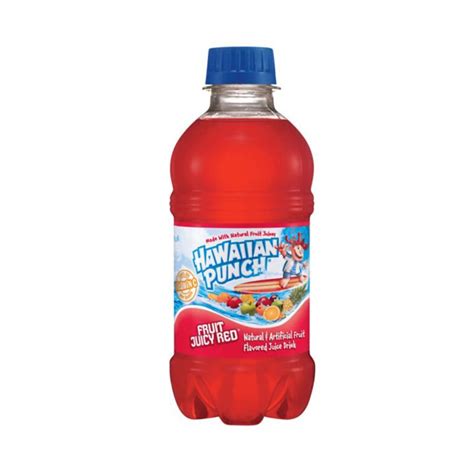 Hawaiian Punch Fruit Juicy Red Drink 296ml 10 Floz American Food Mart