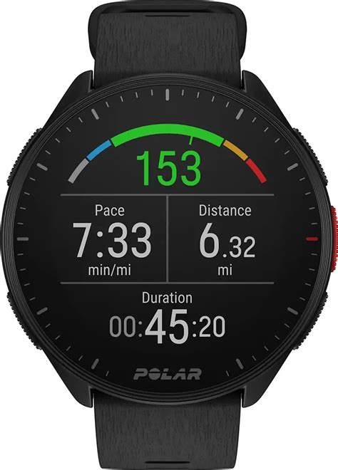 Polar Pacer - Night Black - Bestel nu, morgen in huis