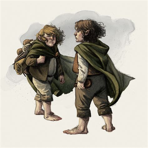 Artstation Frodo And Sam