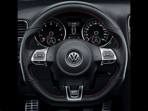 2010 Volkswagen Gti Steering Wheel 1920x1440 Wallpaper