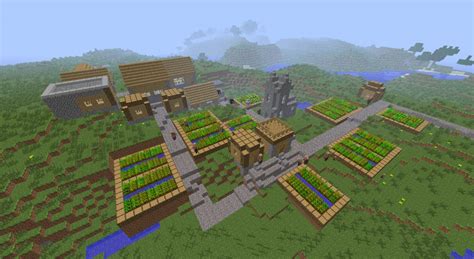 Fixed NPC VILLAGE WITH IRON GOLEM IN IT Minecraft Map