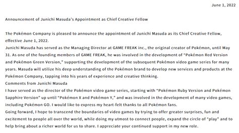 PokéJungle Gen IX on Twitter The Pokémon Company has appointed