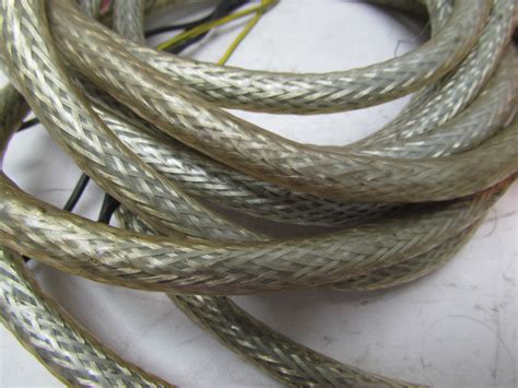 20 Braided Shielded Cable 14ga Wire 3 Conductor Wground Rat Rod