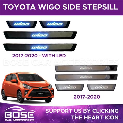 Side Step Sill For Toyota Wigo